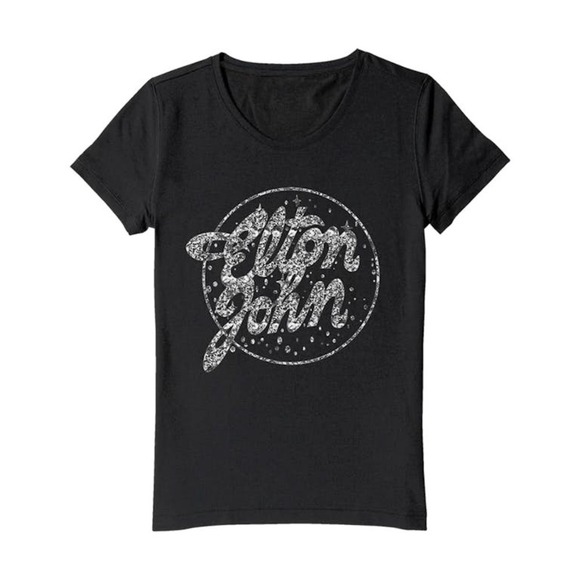 Other - Elton John Rhinestone Unisex Tshirt Gift For Fan